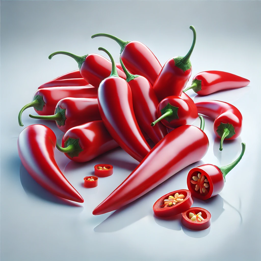 मिर्च लाल